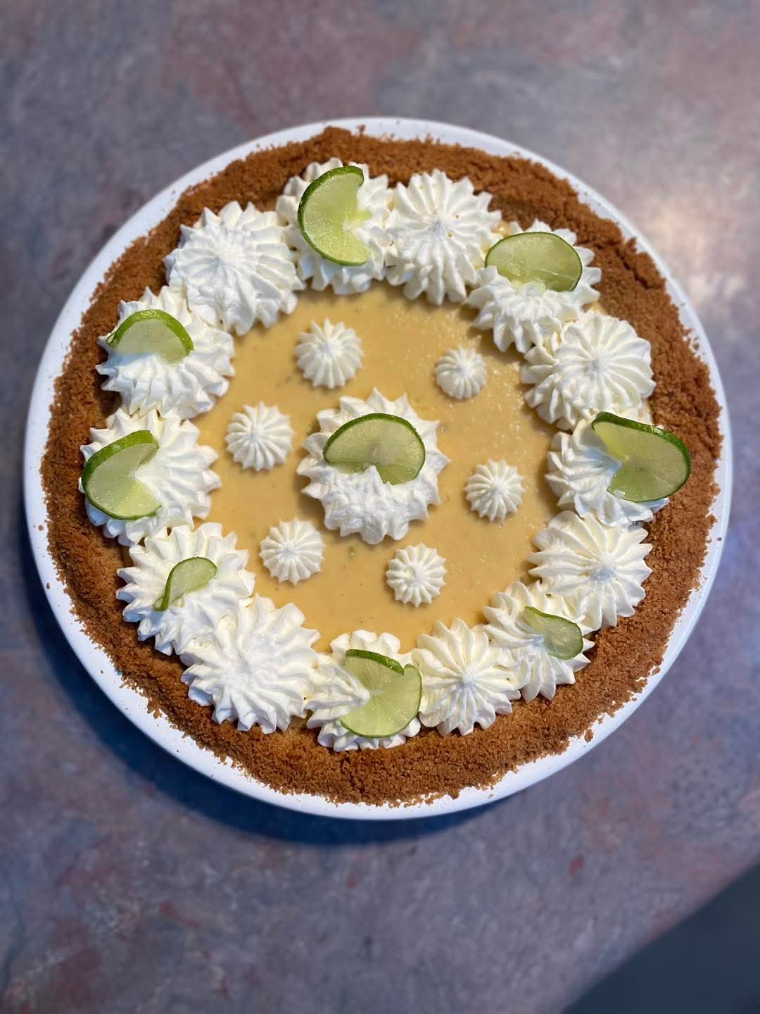Key lime pie